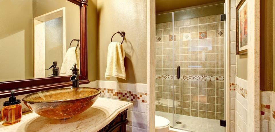 Beautifully renovated bathroom.