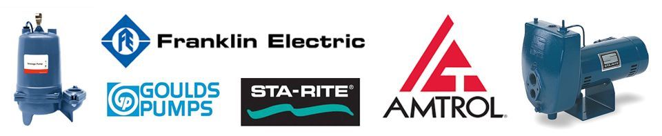 Professional Plumbing & Design offers well pumps and pressure tanks from top manufacturers like Franklin Electric, Goulds Pumps, Sta-Rite and Amtrol.